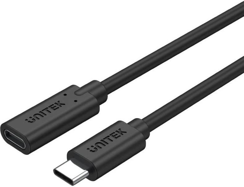 USB-C kabel Unitek C14086BK, USB 3.2, 0,5 m, črn