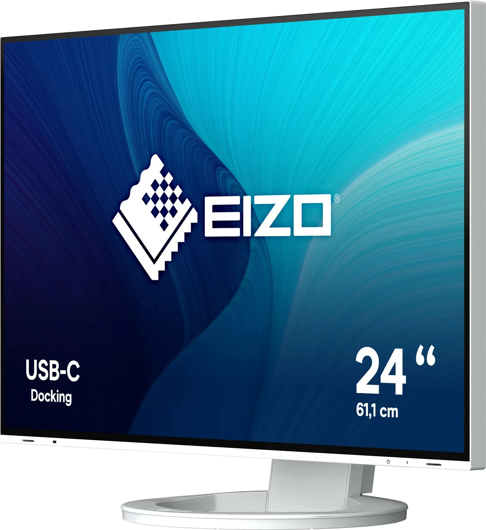 24,1-palčni WUXGA zaslon z USB-C, Eizo FlexScan EV2485-WT, bel