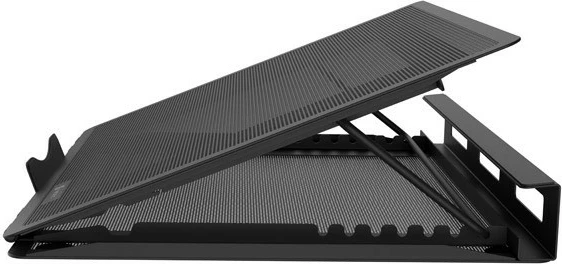 Stojalo za prenosnik Natec Tern 2, kovinsko, za 12,1–17,3 inč, črno