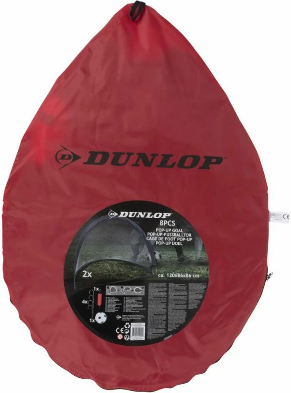 Set dveh samoraztegljivih nogometnih vrat Dunlop 100982