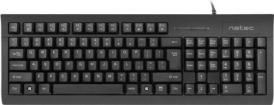 Tastatura Natec Moray, črna