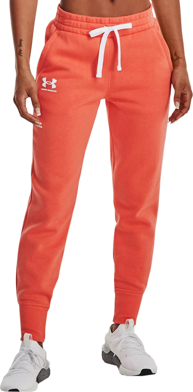 Športne hlače za ženske Under Armour, oranžne
