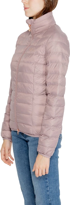 Jakna za ženske Ea7 Giubbotto, rožnata