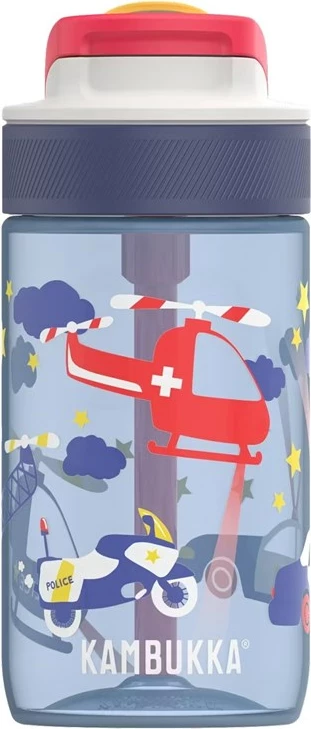 Otroška bidon-ka Kambukka Lagoon 400 ml Police Patrol, modra