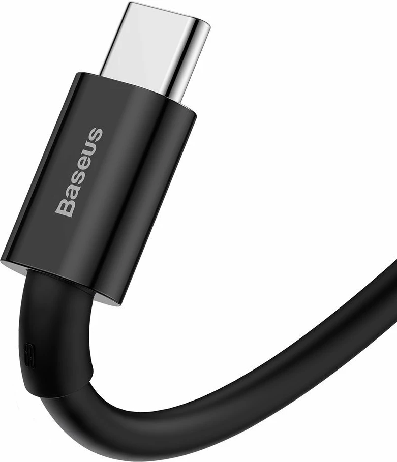 Polnilni in podatkovni kabel Baseus Superior CATYS-01, USB na USB-C, 1 m, 66 W, črn