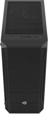 Midi tower z ojačanimi steklenim stranskim panelom Natec Fury Shobo SH4F, črn