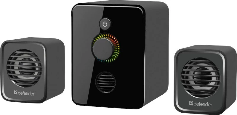 Zvočniki Defender V12, 11 W, USB, črni