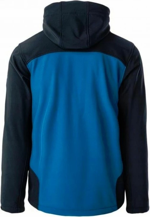 Softshell jakna za moške Hi-Tec, črna in modra