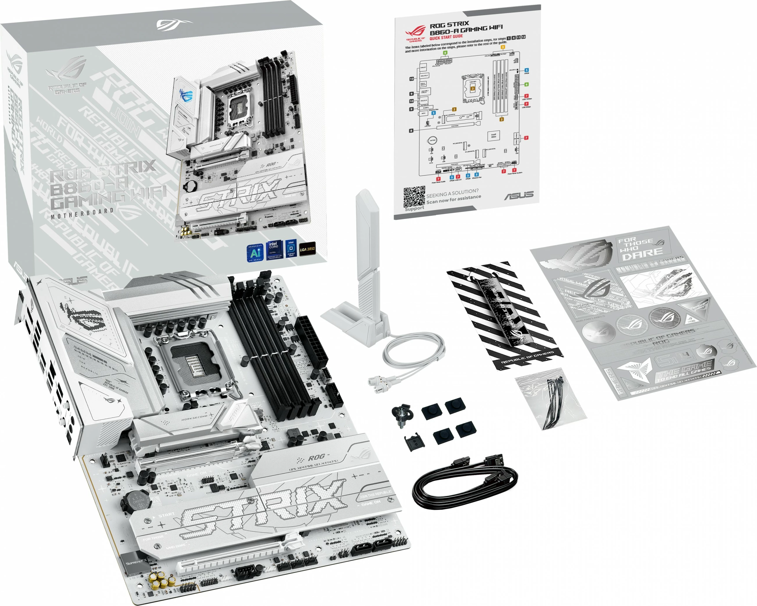 Matična plošča ROG STRIX B860-A Gaming WiFi, ASUS, LGA1851