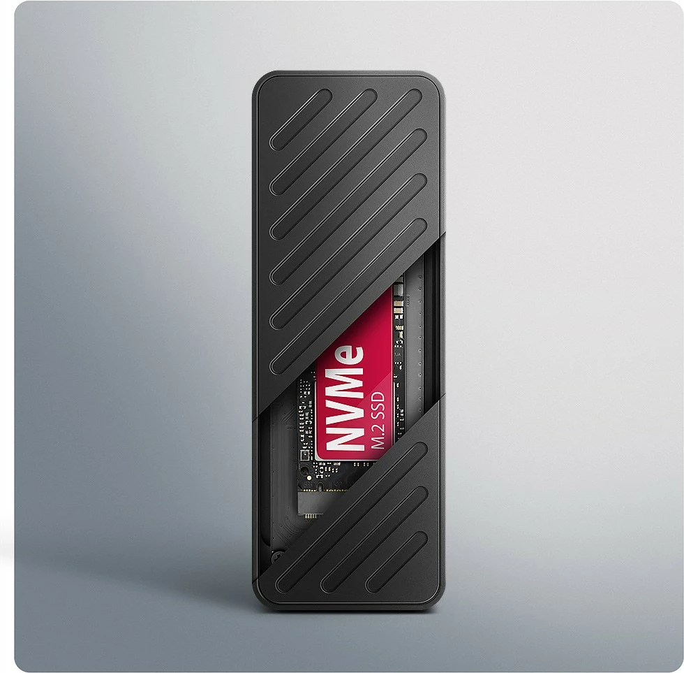Zunanje ohišje za SSD M.2 NVMe AXAGON EEM2-20G, USB-C 3.2 Gen 2x2, 20Gbps, alumin, črno Zunanje ohišje za SSD M.2 NVMe AXAGON EEM2-20G, USB-C 3.2 Gen 2x2, 20Gbps, alumin, črno