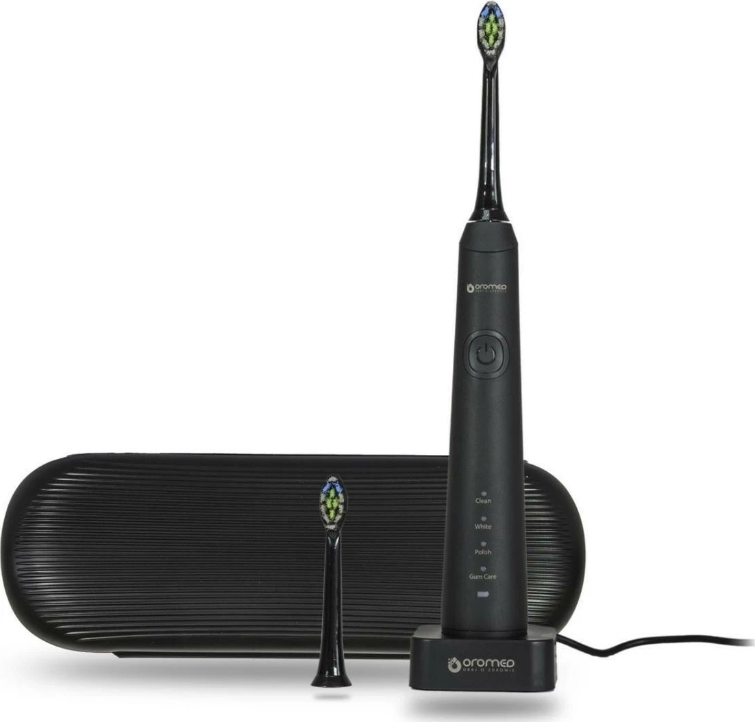 Sončna/sonična zobna ščetka Oromed Gold-Sonic Professional, črna