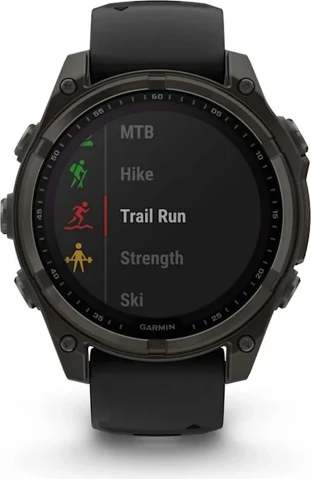 Pametna športna ura Garmin fenix 8, 51 mm, 32 GB, titan, črna