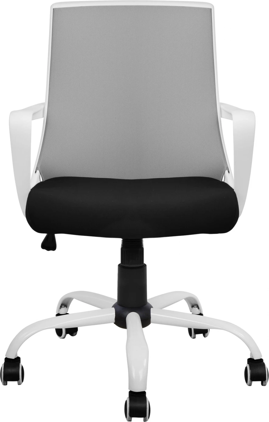 Pisarniški stol FH1053.21 siva z mrežo in kovinsko osnovo 58x59x103 cm