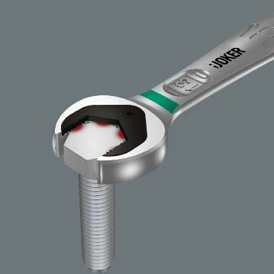 Komplet kombiniranih ključev Joker, 11 kosov, 8–19 mm, nerjaveče jeklo, mat, s prenosno škatlo