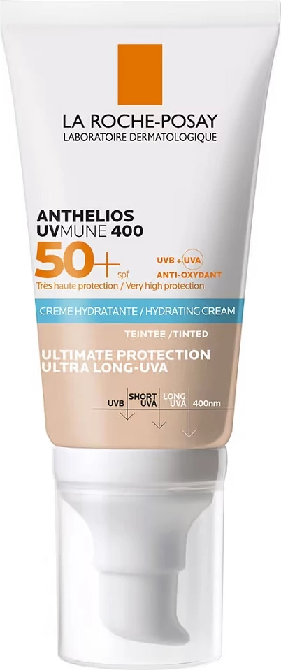 Krema za obraz z zaščito pred soncem La Roche-Posay Anthelios Uvmune 400 SPF50+, 50 ml