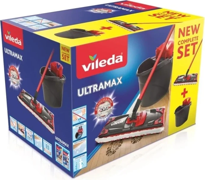 Lecka in vedro Vileda Ultramax Box