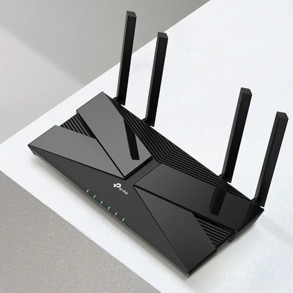 Brezžični usmerjevalnik Archer AX23 TP-Link, dvopasovni 2,4 GHz / 5 GHz, črn