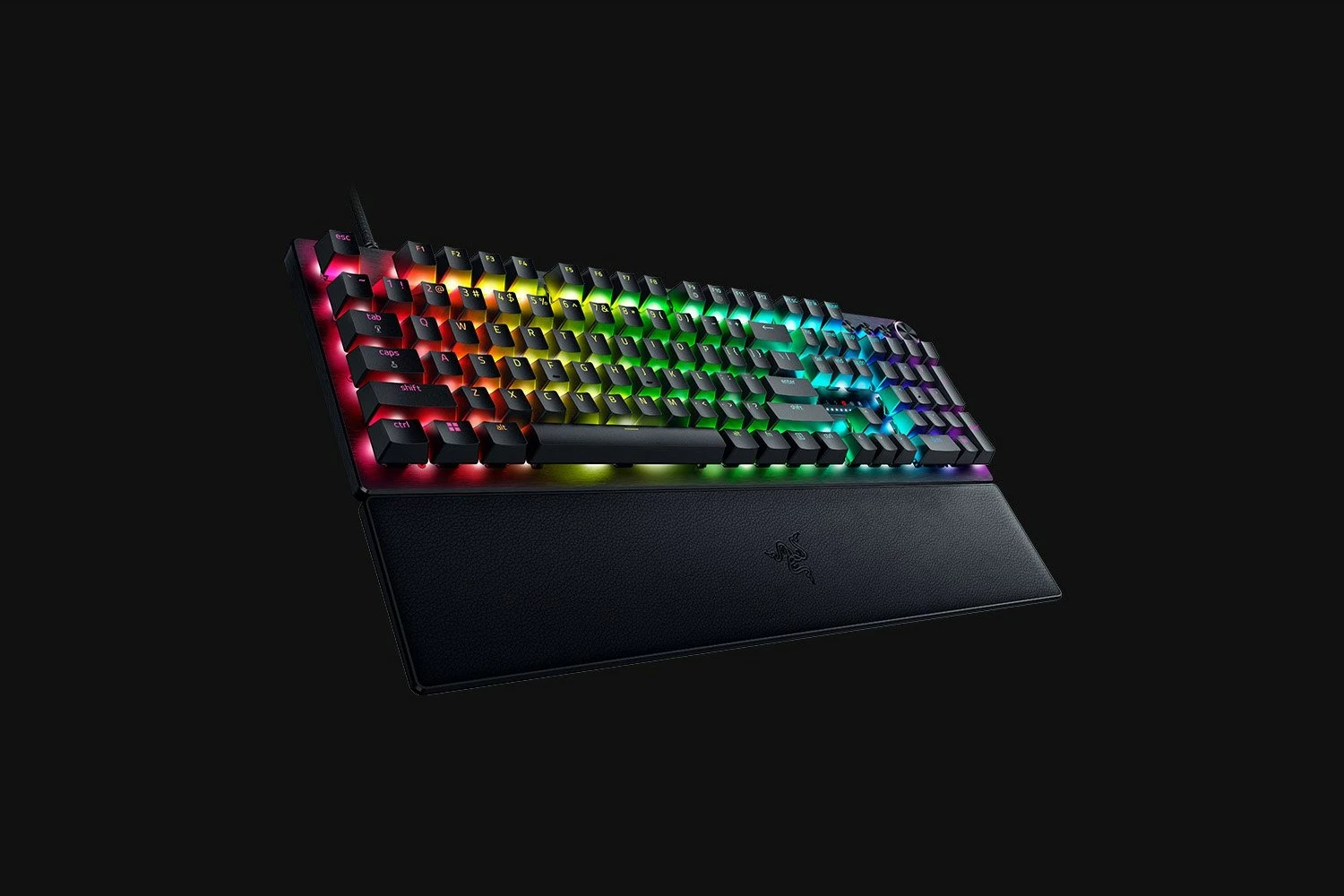 Gaming tipkovnica Razer Huntsman V3 Pro, RGB, polna velikost, QWERTZ, črna