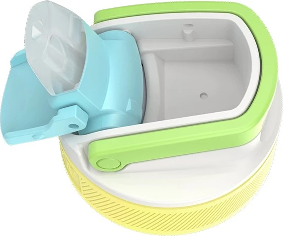 Plastenka za vodo 750 ml Lagoon Playful Garden, Kambukka, zelena