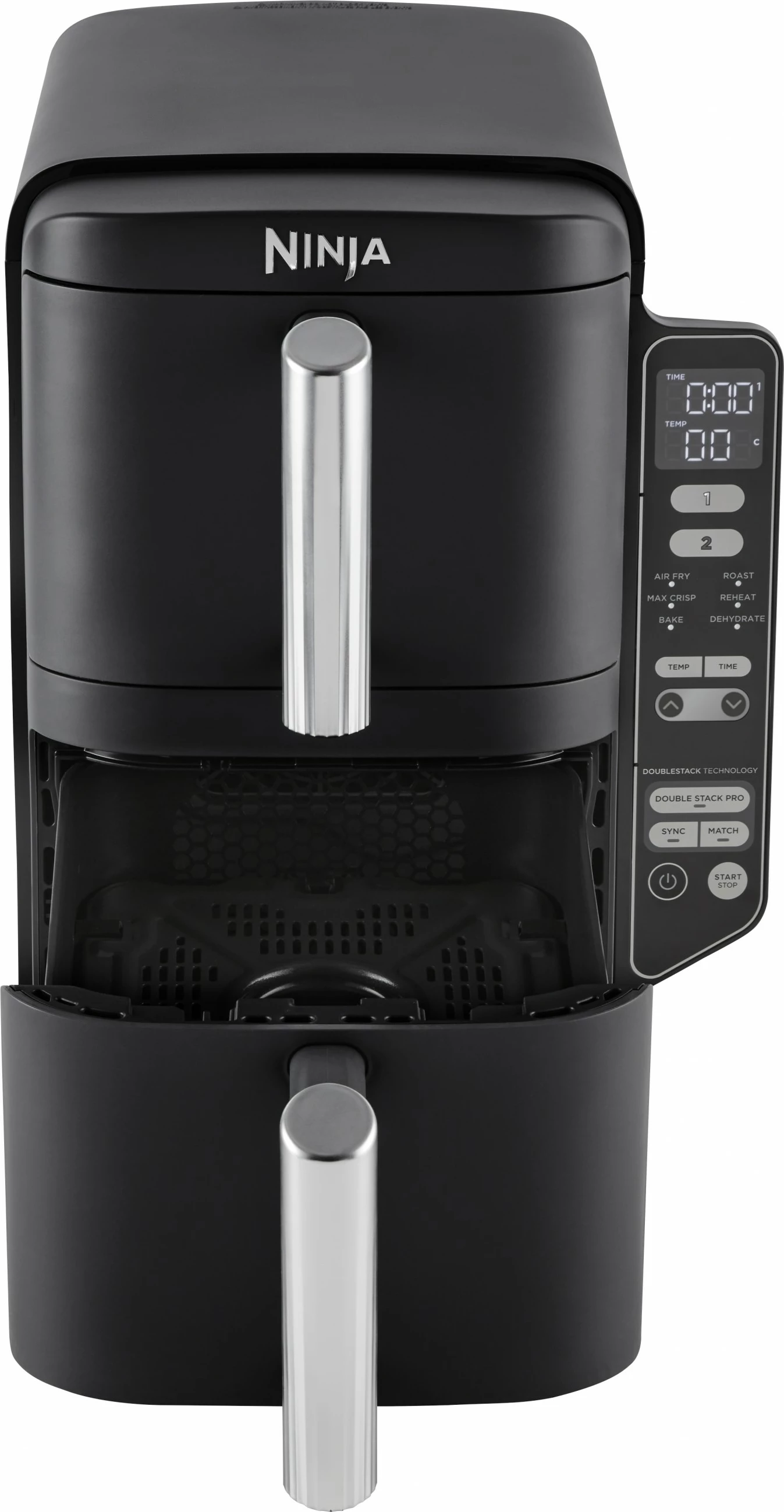 Cvrtnik z malo maščobe Ninja SL300EU, 7,6 L, črn