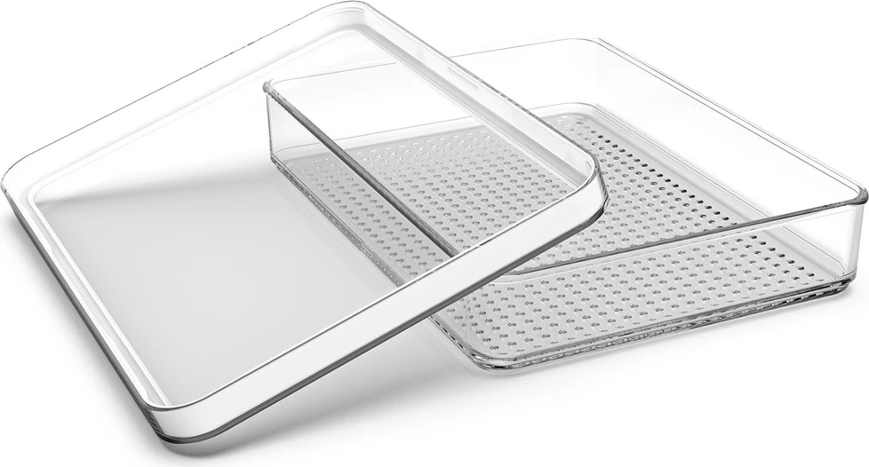 Posoda za živila Rotho Rondo Loft, 2 x 0,85 l, prozorna