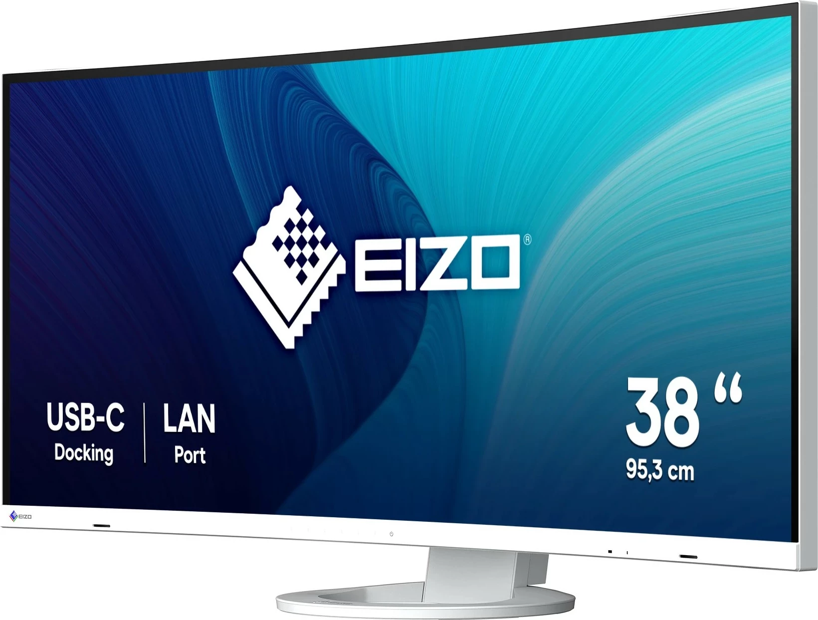 UltraWide Quad HD+ monitor Eizo FlexScan EV3895-WT, 37,5", bel