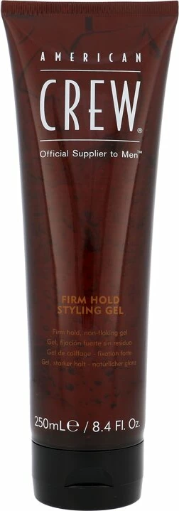 Hair Gel American Crew Style, Firm Hold Styling Gel, 250ml