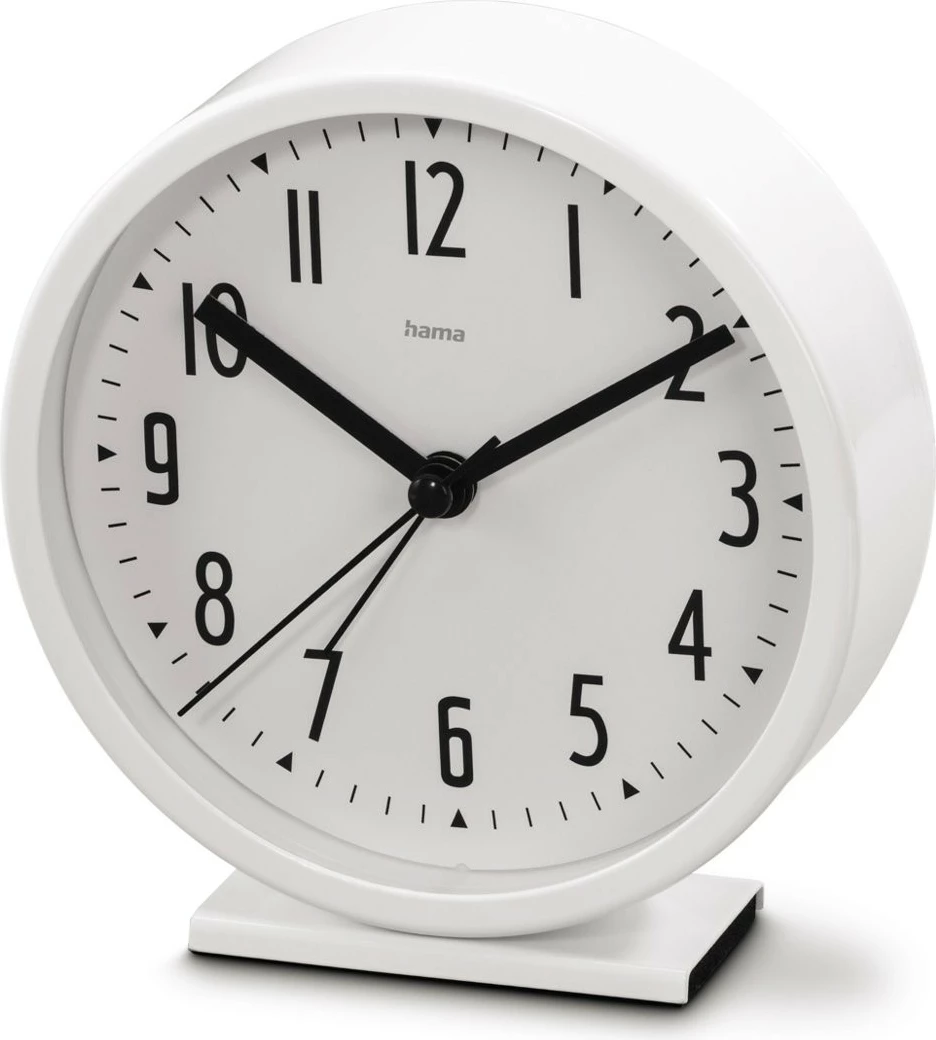 Alarmna ura Hama Skye, 11,3 cm, analogna, bela