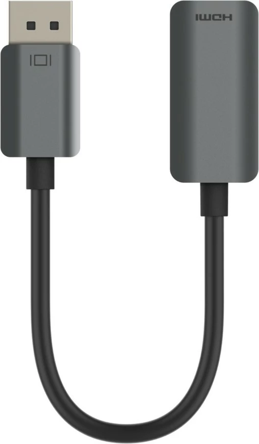 Adapter DisplayPort na HDMI, Belkin AVC011btSGY-BL, 0,22 m, črn