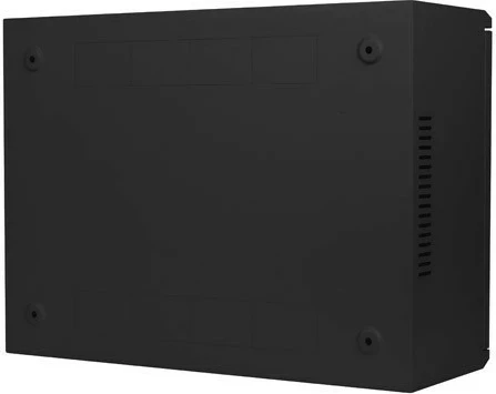 Stenska rack omara LANBERG 19 palcev 7U (4U+3U) 540x200, črna