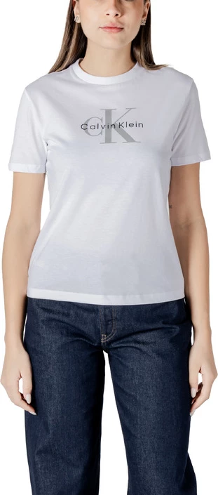 Majica za ženske Calvin Klein Jeans, bela