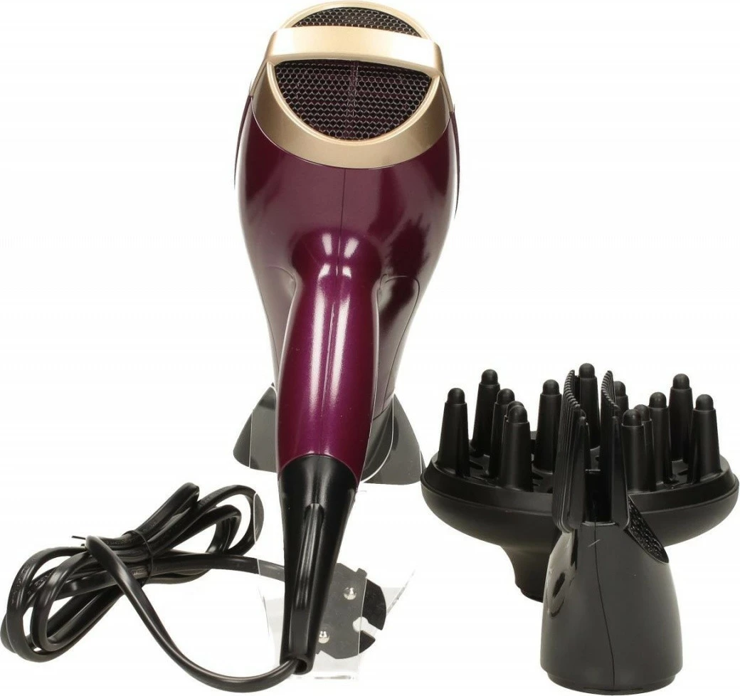 Sušilec za lase 2300 W, ionski, 3 stopnje temperature, 2 hitrosti, vijoličen Remington Your Style D5219