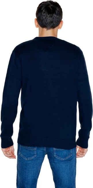 Pletenina za moške Tommy Hilfiger Jeans, modra