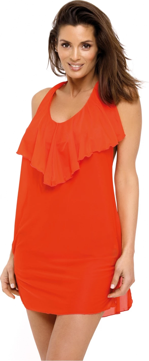 Tunika za plažo ženske Marko 128607, oranžna