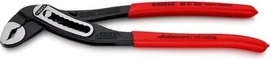 Klešče za vodovodarstvo Knipex Alligator, rdeči ročaji