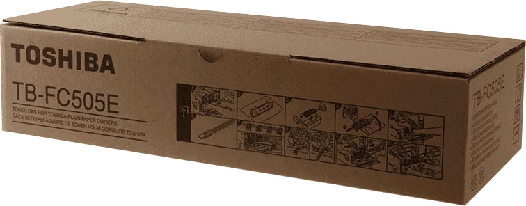 Posoda za odpadni toner Toshiba TB-FC505E 6AG00007695, zmogljivost do 120000 strani, brez barve