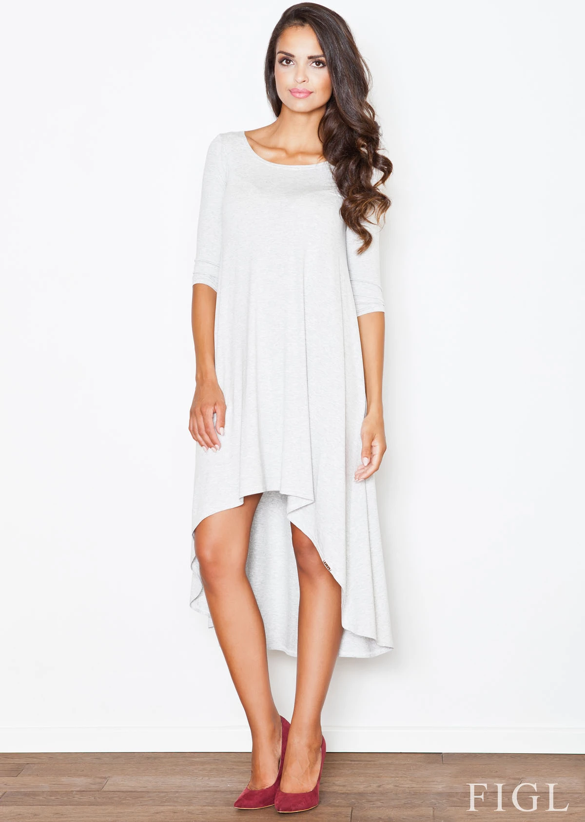 Obleka Figl 48279, siva
