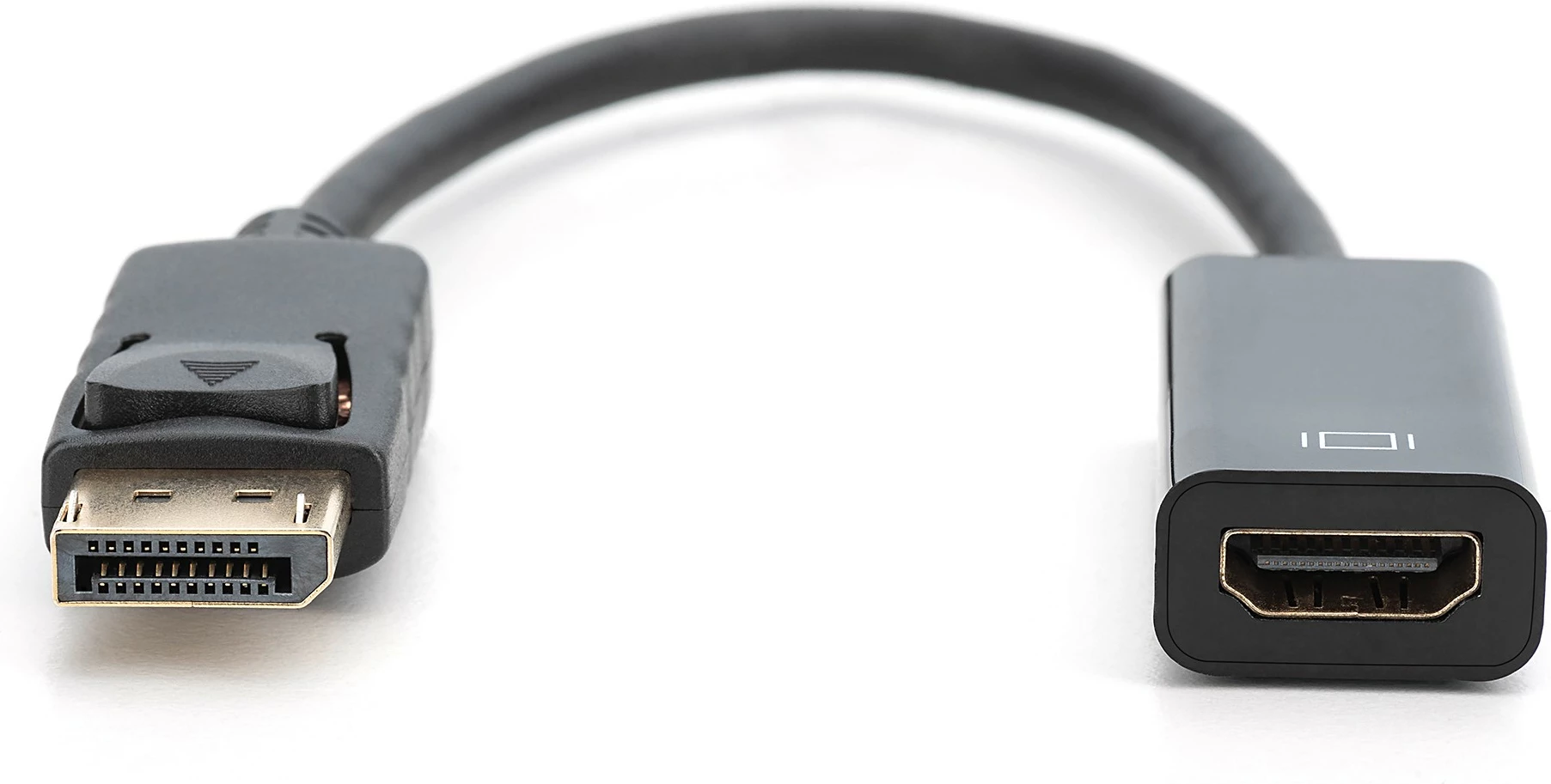Adapter DisplayPort na HDMI Digitus, 0,15 m, črn