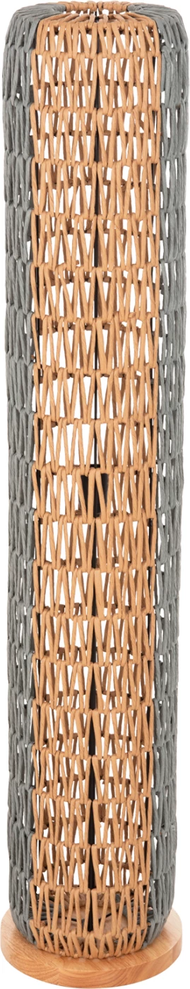 Samostoječa svetilka FH4356 kovinsko-papirnata vrvica v bež-pistacija zeleni Φ23Χ123Hcm