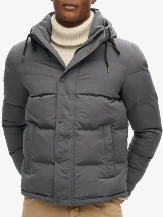 Jakna Superdry, moški, siva