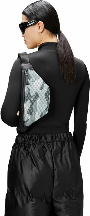 Torba za okoli pasu Rains Mesh Mini Camo, unisex