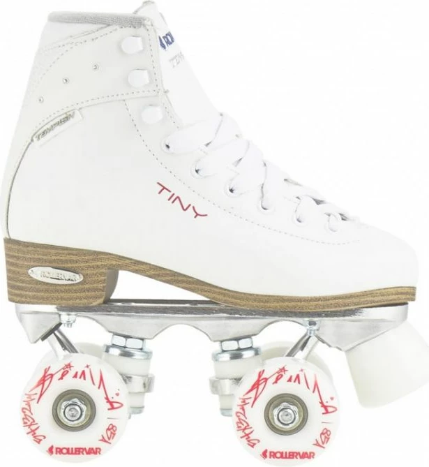 Dekorativne otroške rolerke Tempish, bele