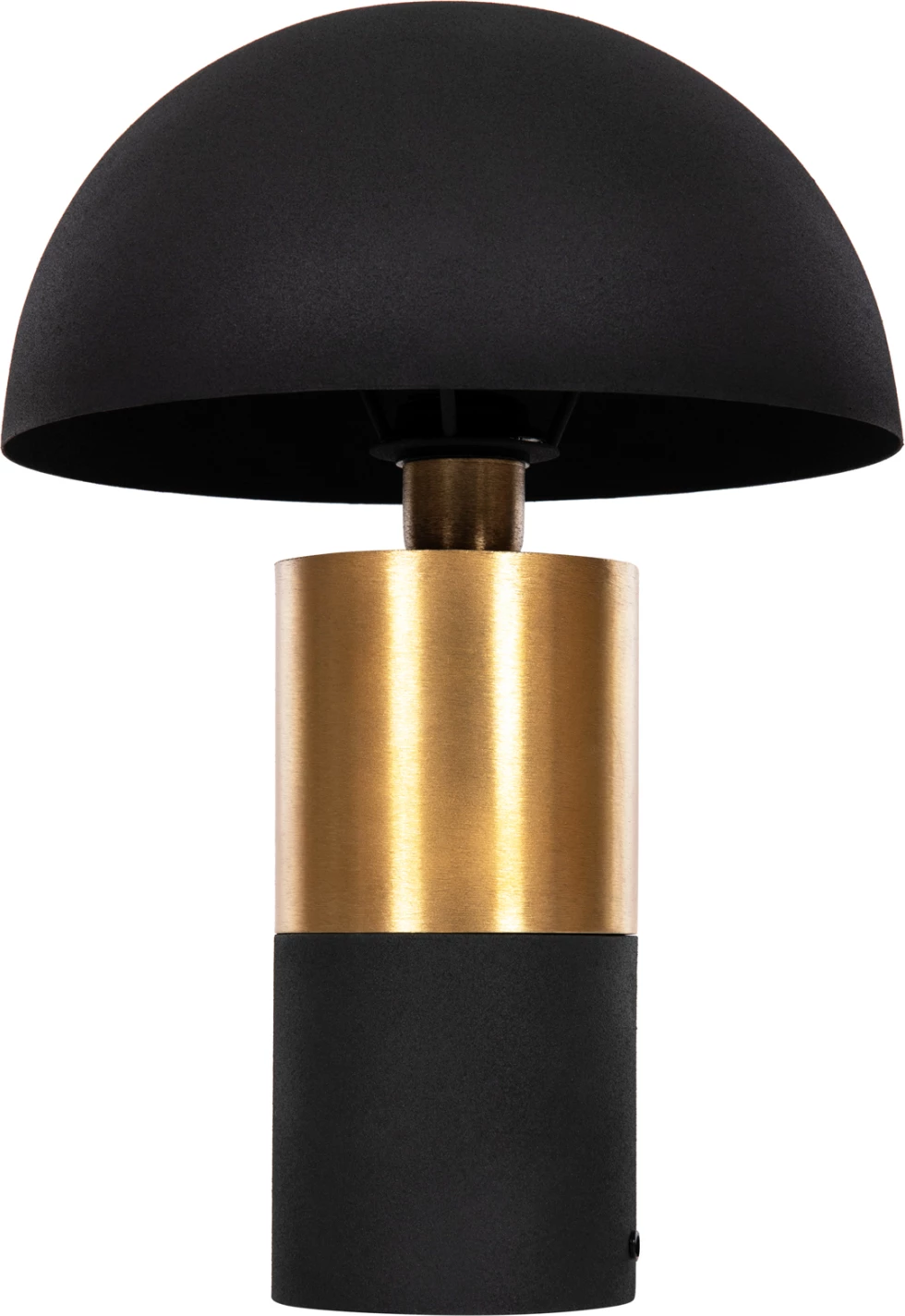 Namizna svetilka PUNE FH4252.04 kovinska v črno-zlati barvi Φ31x44Hcm