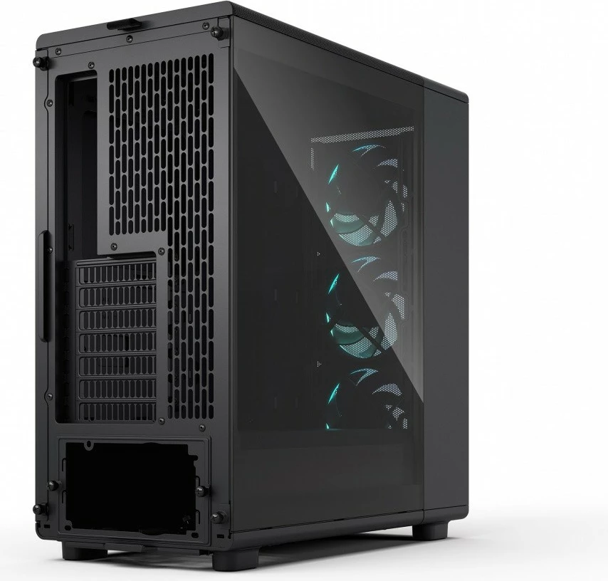 Ohišje Fractal Design Epoch Black TG RGB Light Tint, midi-tower, ATX, RGB, črno