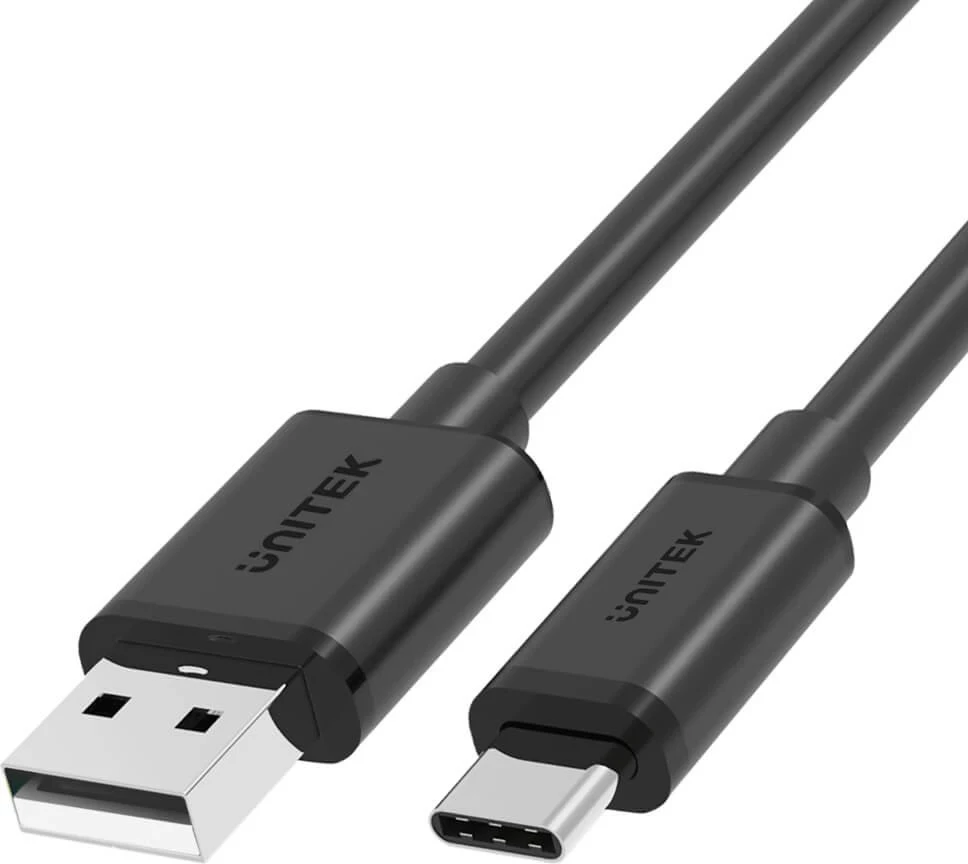 Kabel USB-C 2.0, 1,5 m, črn — Unitek