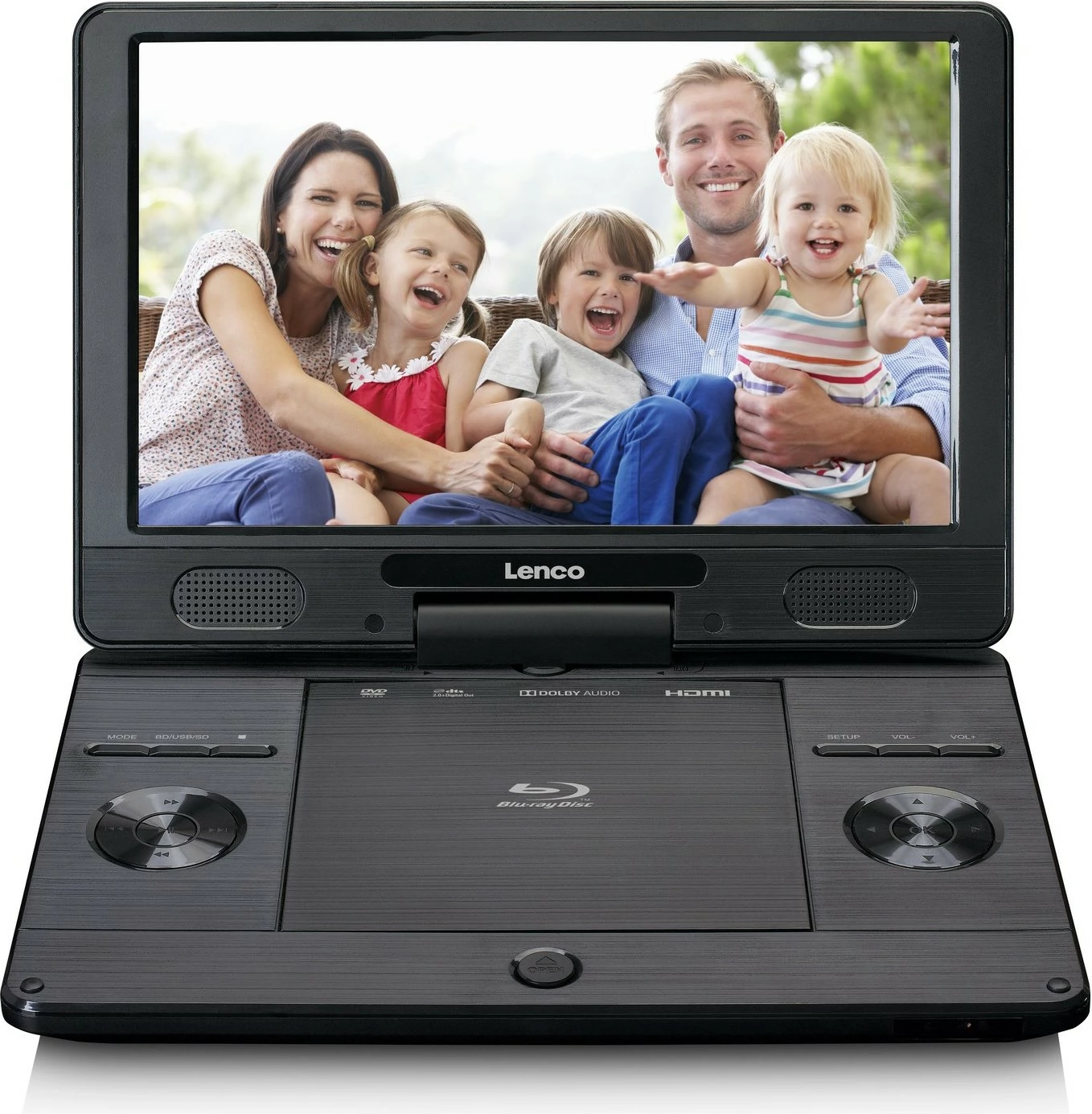 Prenosni DVD/Bluray predvajalnik Lenco BRP-1150BK 11,5-palčni, črn Prenosni DVD/Bluray predvajalnik Lenco BRP-1150BK 11,5-palčni, črn