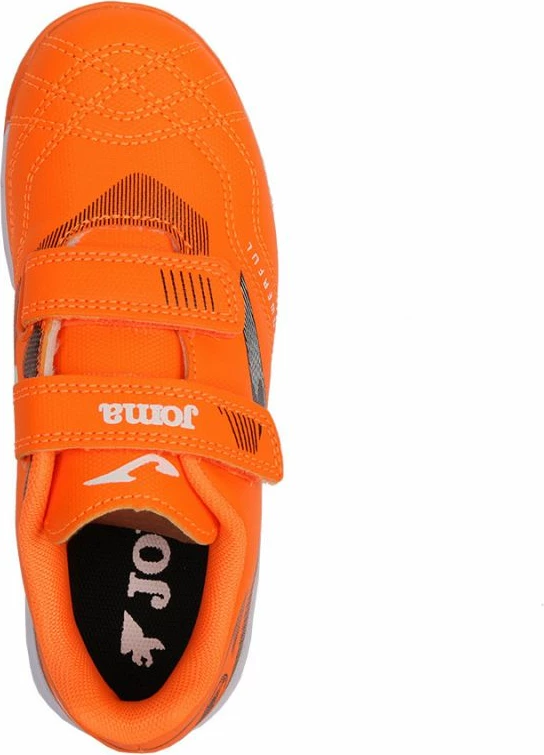 Notranji nogometni čevlji Joma, otroški, oranžni