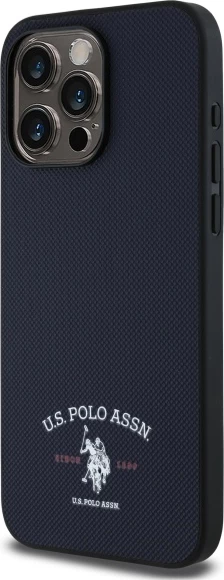 Zaščitni ovoj za iPhone 15 Pro Max 6.7", U.S. Polo Assn. USHCP15XPARV, navy