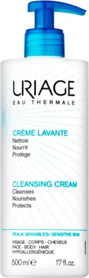 Krem za umivanje obraza, telesa in las Uriage, unisex, 500 ml