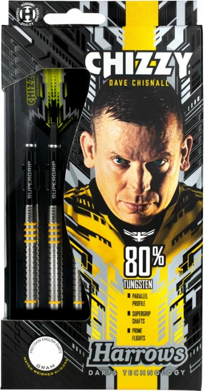 Šipke za pikado Chizzy, Harrows, za moške in ženske